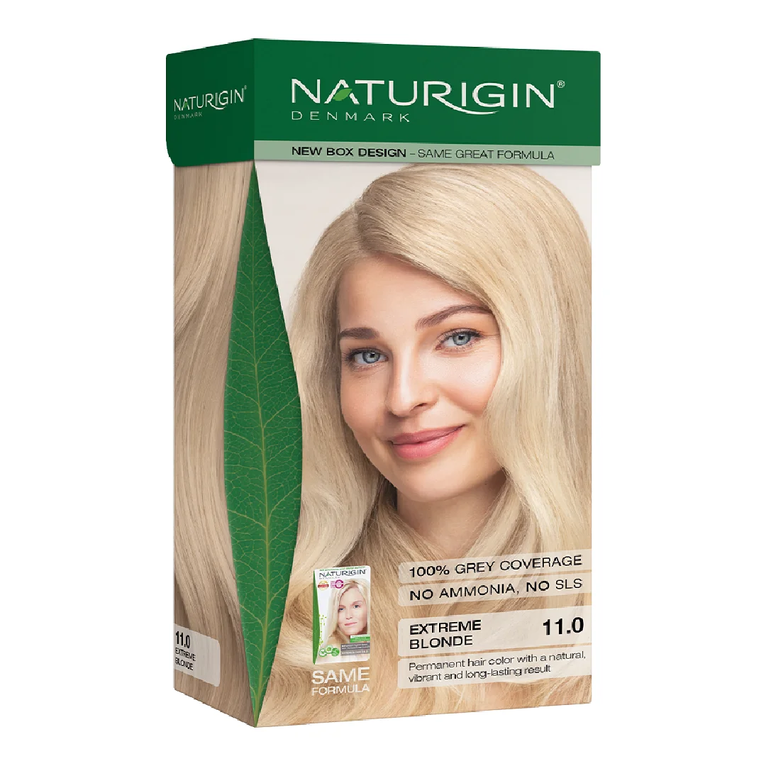 Vopsea Pentru Par Nuanta 7.0 Extreme Blonde, 115 Ml, Naturigin