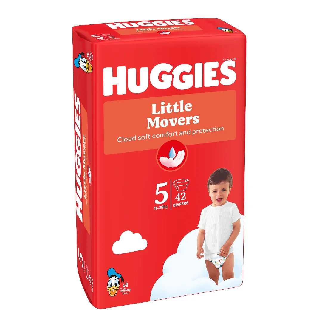 Scutece Ultra Comfort Nr.5, 11-25 Kg, 42 Bucăți, Huggies