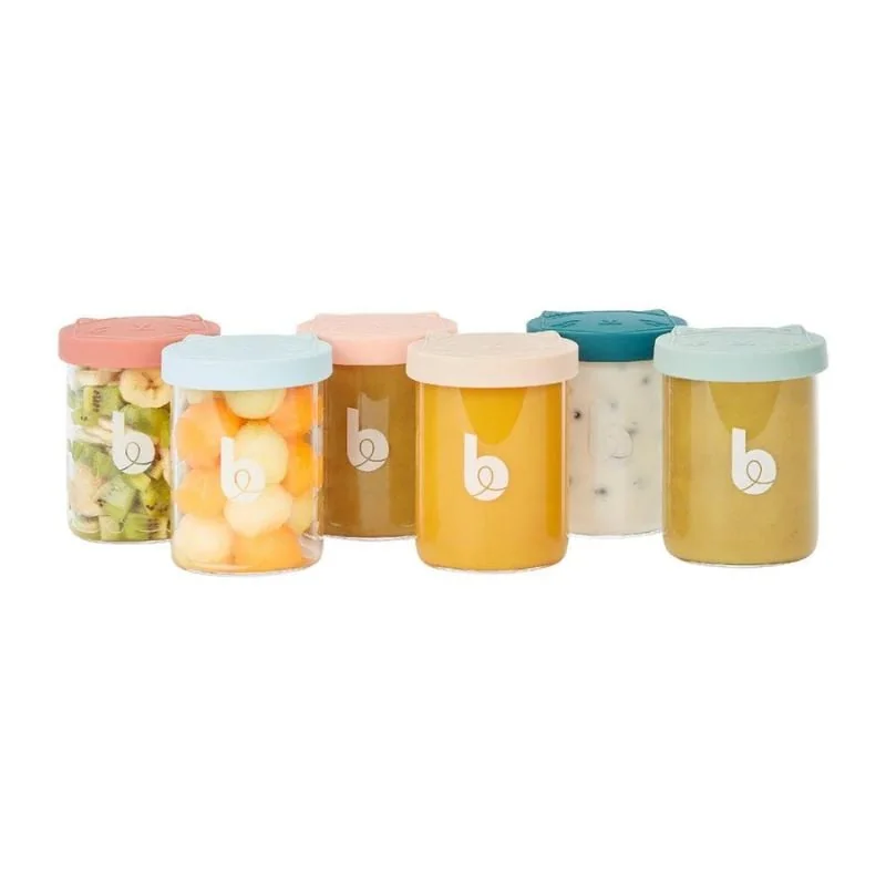 Set 6 Boluri Din Sticla ISY 250 Ml, Babymoov