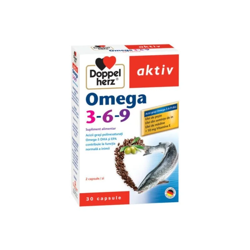 Aktiv Omega-3-6-9, 30 Capsule, Doppelherz