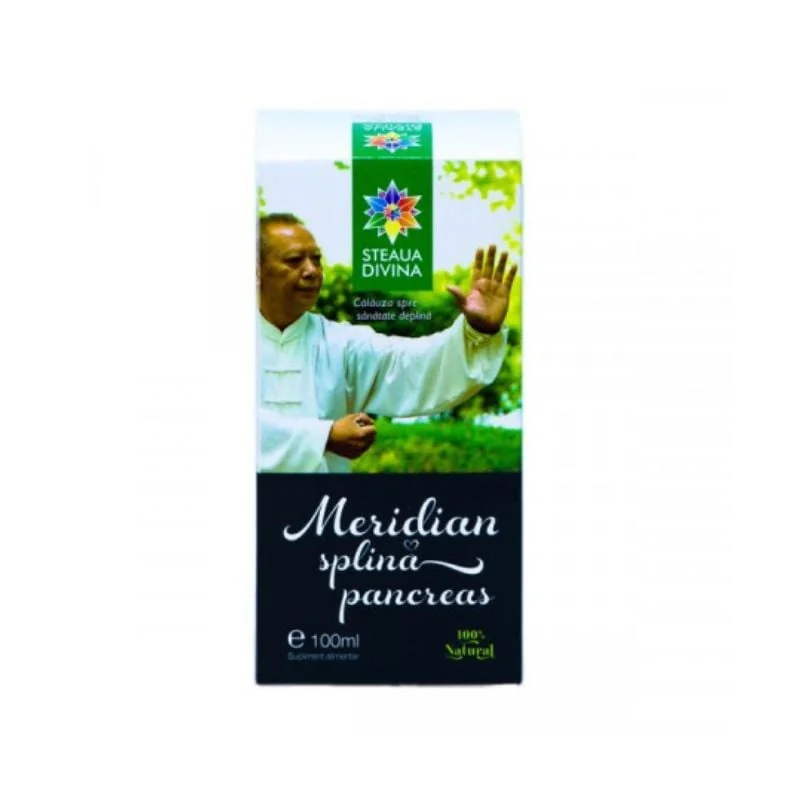 Meridian Splina Pancreas Tinctura, 100 Ml, Steaua Divina