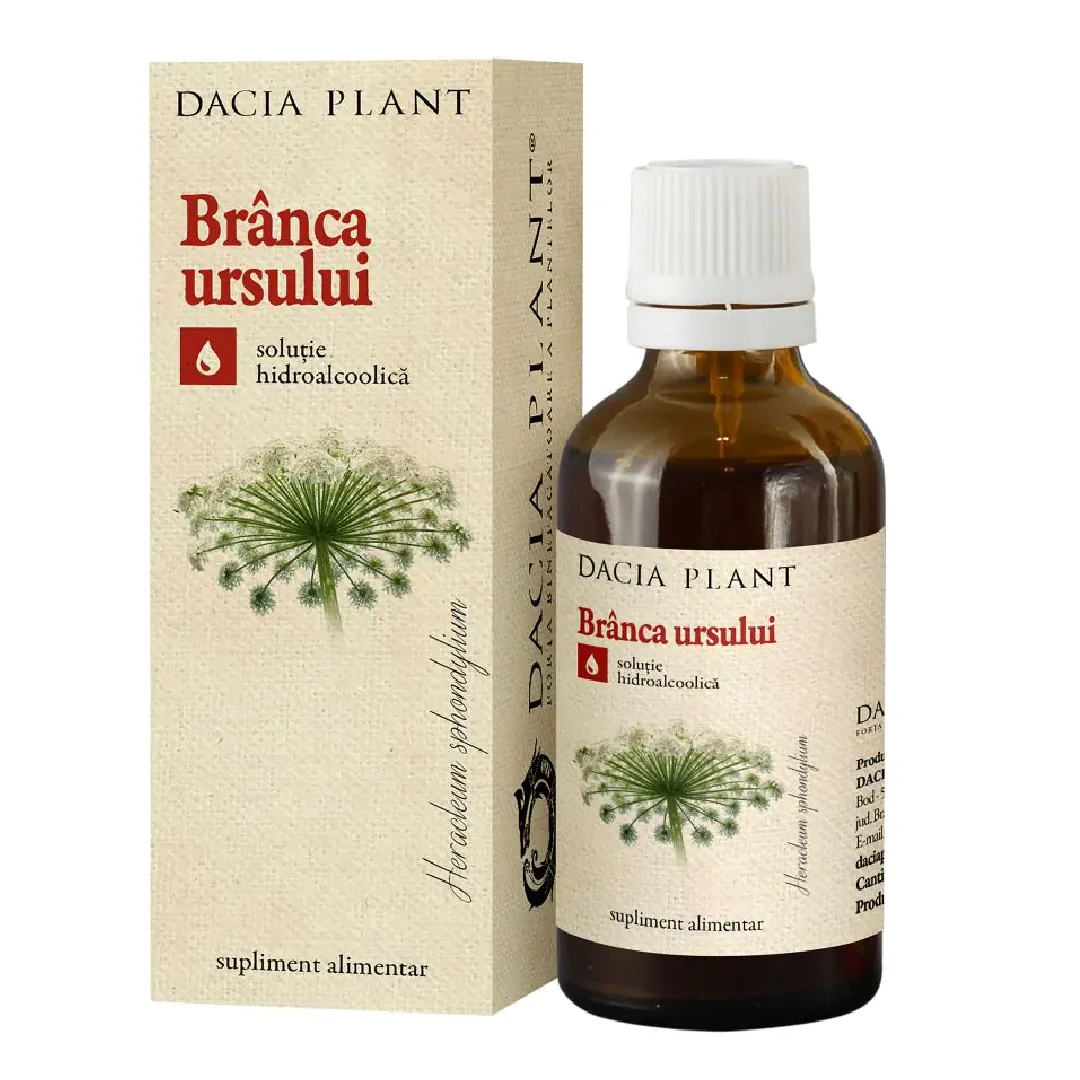 Tinctura Branca Ursului, 50 Ml, Dacia Plant