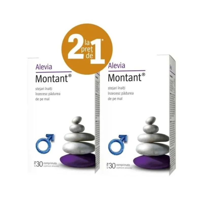 Pachet Montant, 2*30 Comprimate, Alevia