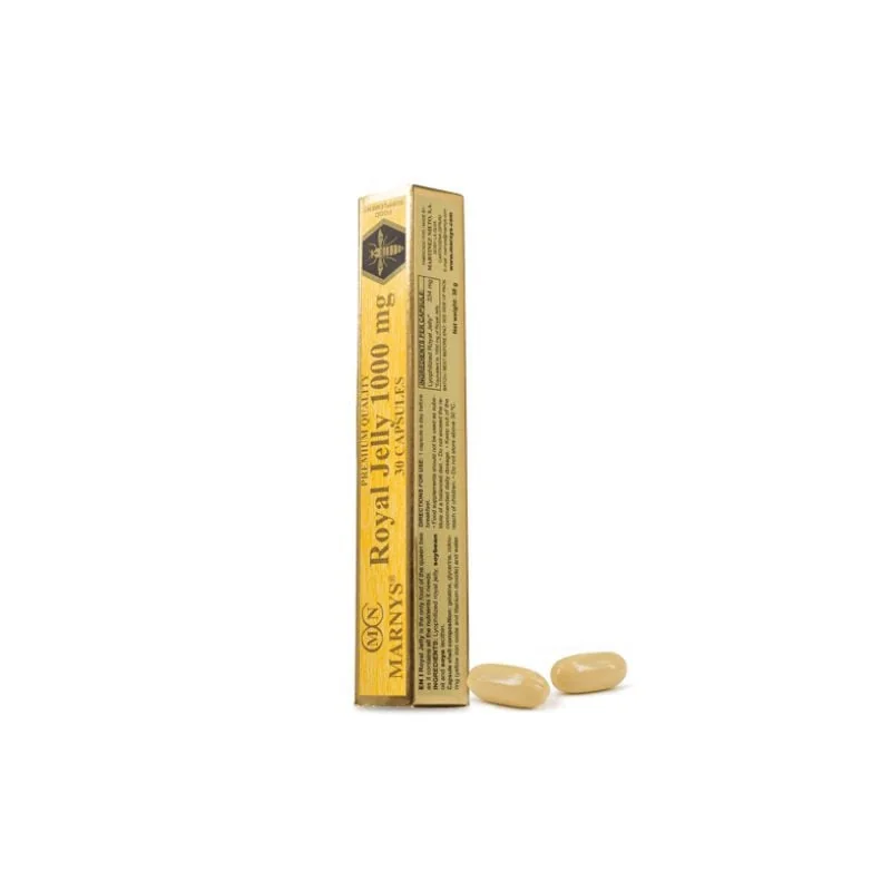 Marnys Royal Jelly 1000 Laptisor De Matca 1000 Mg + Lecitina, 30 Capsule