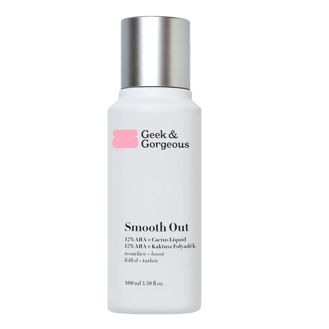 Lotiune Exfolianta Smooth Out, 100 Ml, Geek & Gorgeous