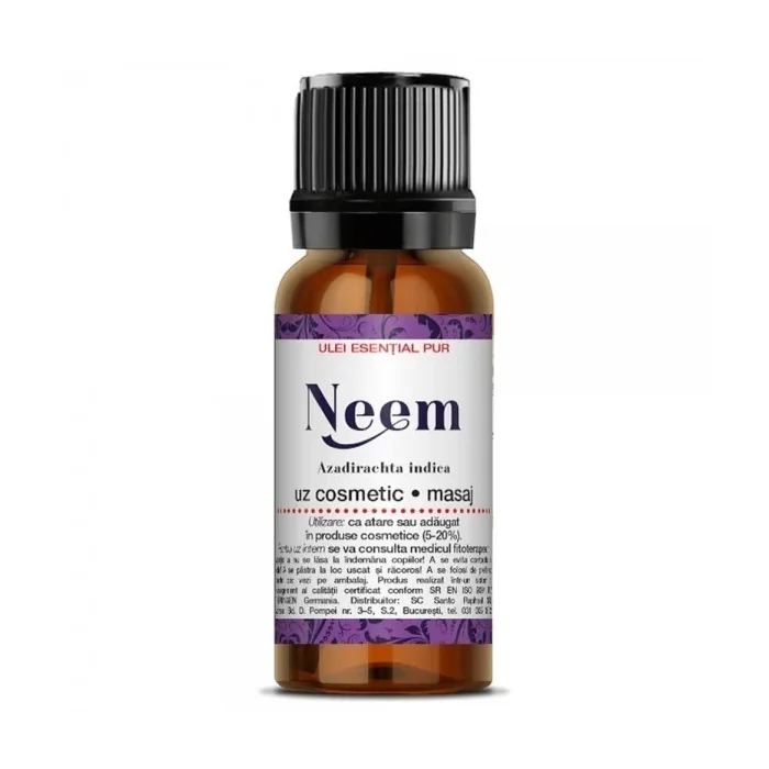 Ulei Esential De Neem, 10 Ml, Steaua Divina