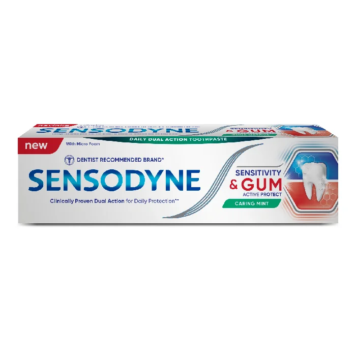Pasta De Dinti Sensitivity & Gum Active Protect Sensodyne, 75 Ml, Gsk