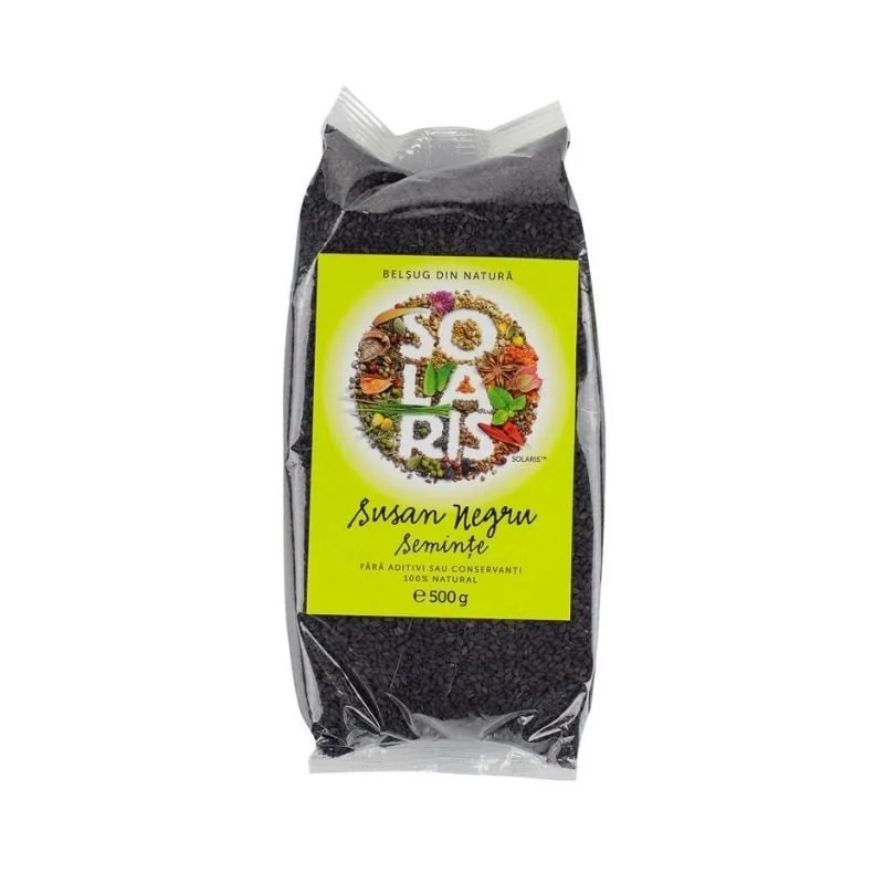 SOLARIS Susan Negru Semințe, 500G