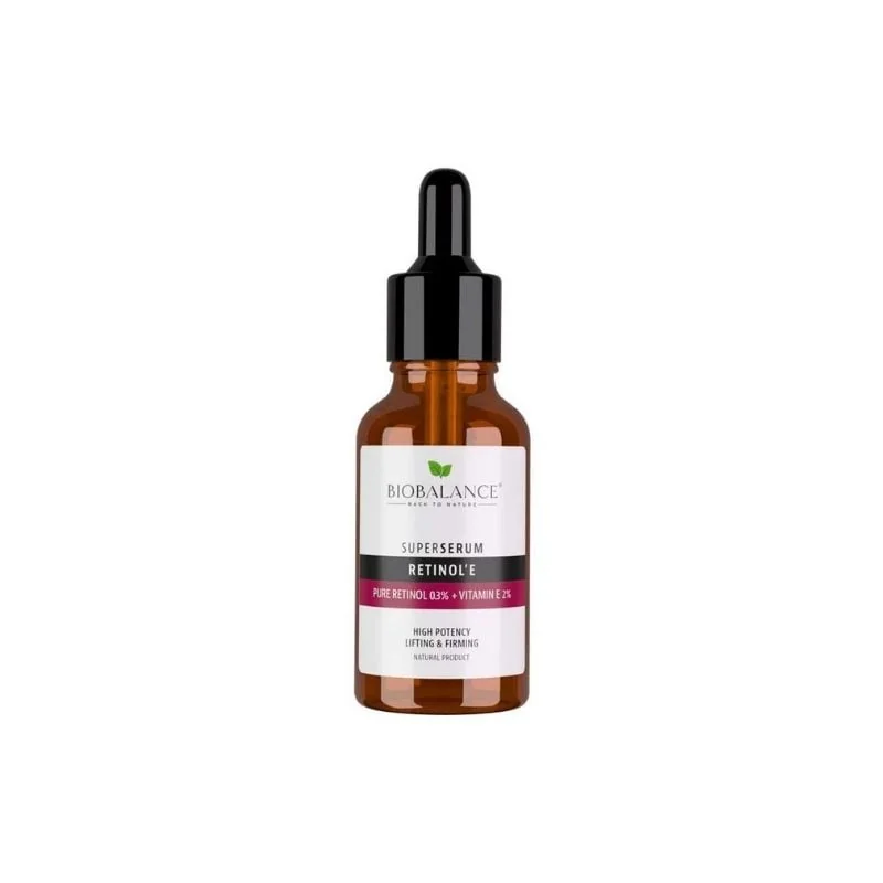 Super Serum Retinol'E Retinol Pur 0,3 + Vitamina E2%, 30 Ml, Bio Balance