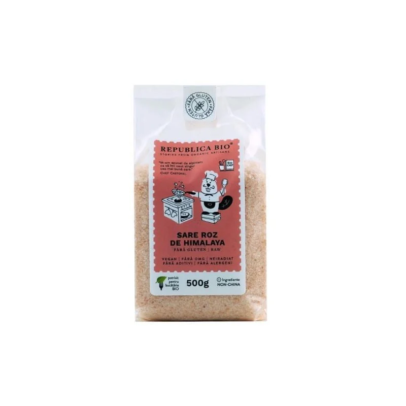 Republica Bio Sare Roz De Himalaya Fără Gluten, Fina, 500g