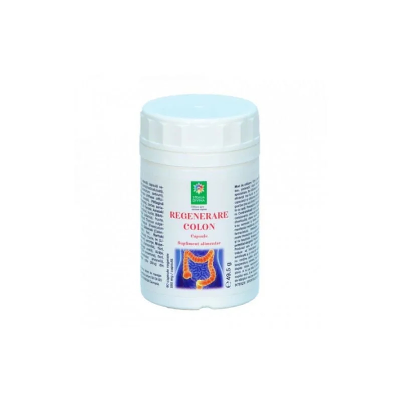 Steaua Divina Regenerare Colon, 90 Capsule