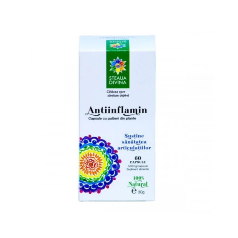 Steaua Divina Antiinflamin, 60 Capsule