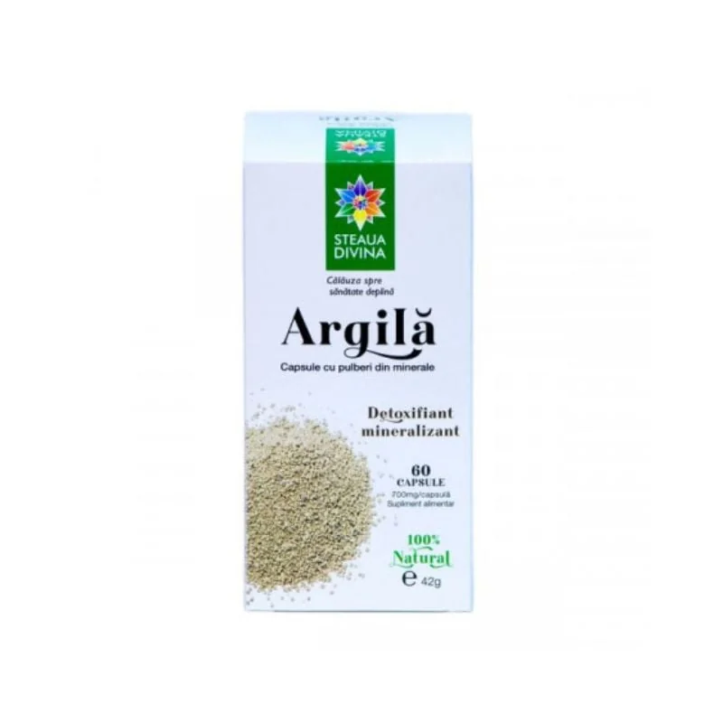Steaua Divina Argila, 60 Capsule