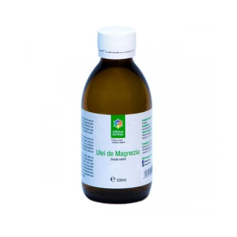 Ulei De Magneziu Soluție, 200 Ml, Steaua Divina