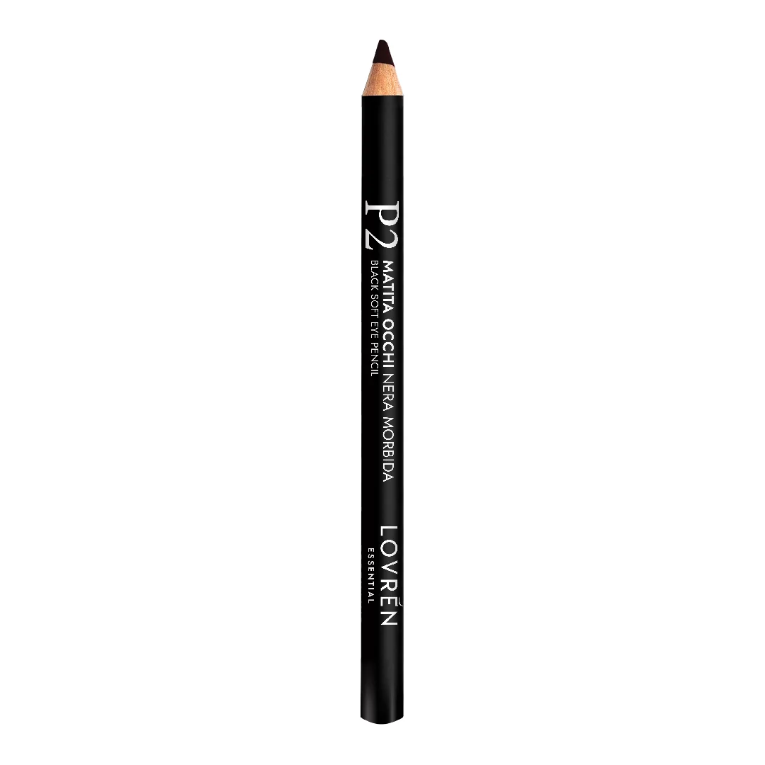 Creion Contur Ochi Cremos Negru P2, 1 Bucată, Lovren