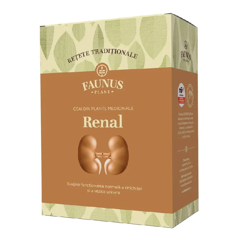 Ceai Rețete Tradiționale Renal, 180 G, Faunus Plant