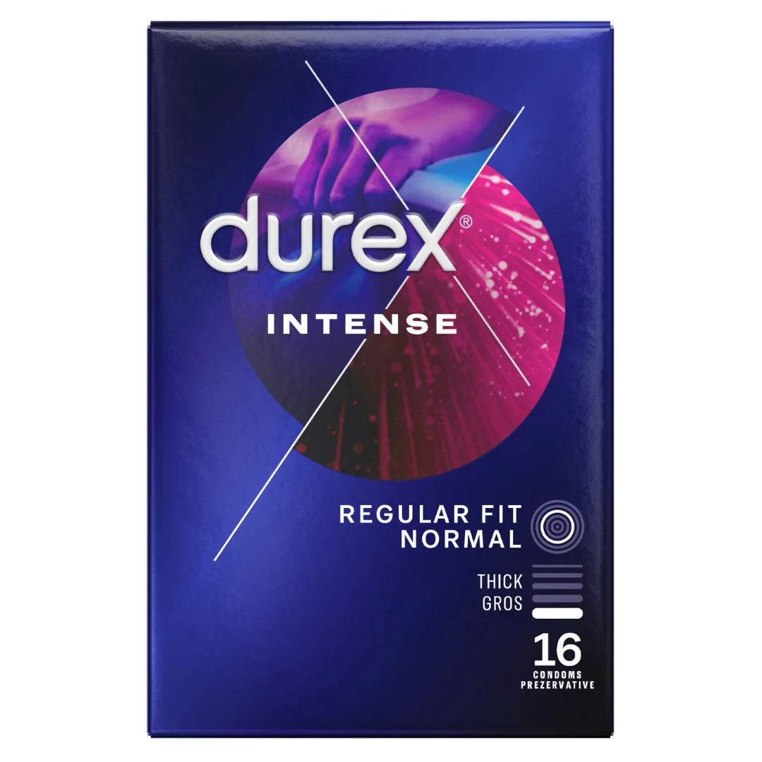 Prezervative Intense Orgasmic, 16 Bucăți, Durex