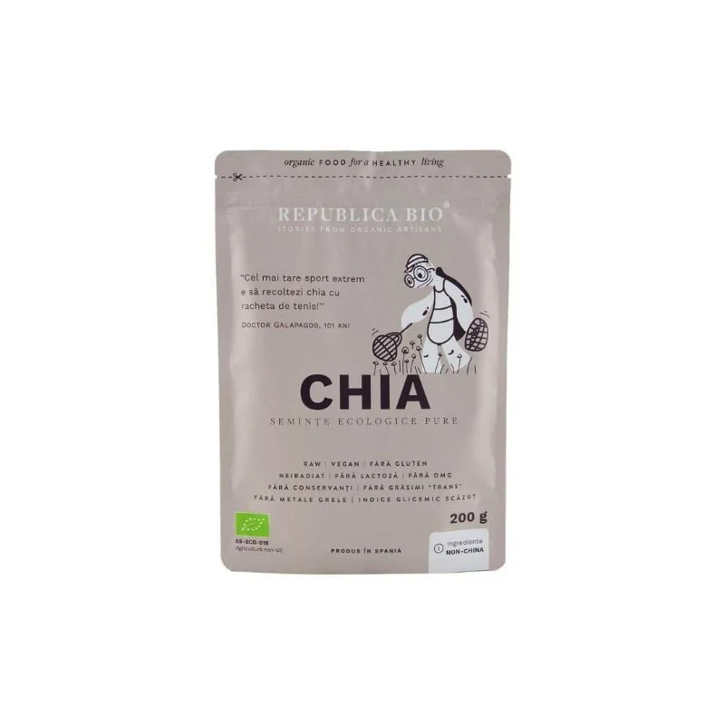 Republica Bio Chia, Seminte Ecologice Pure, 200G