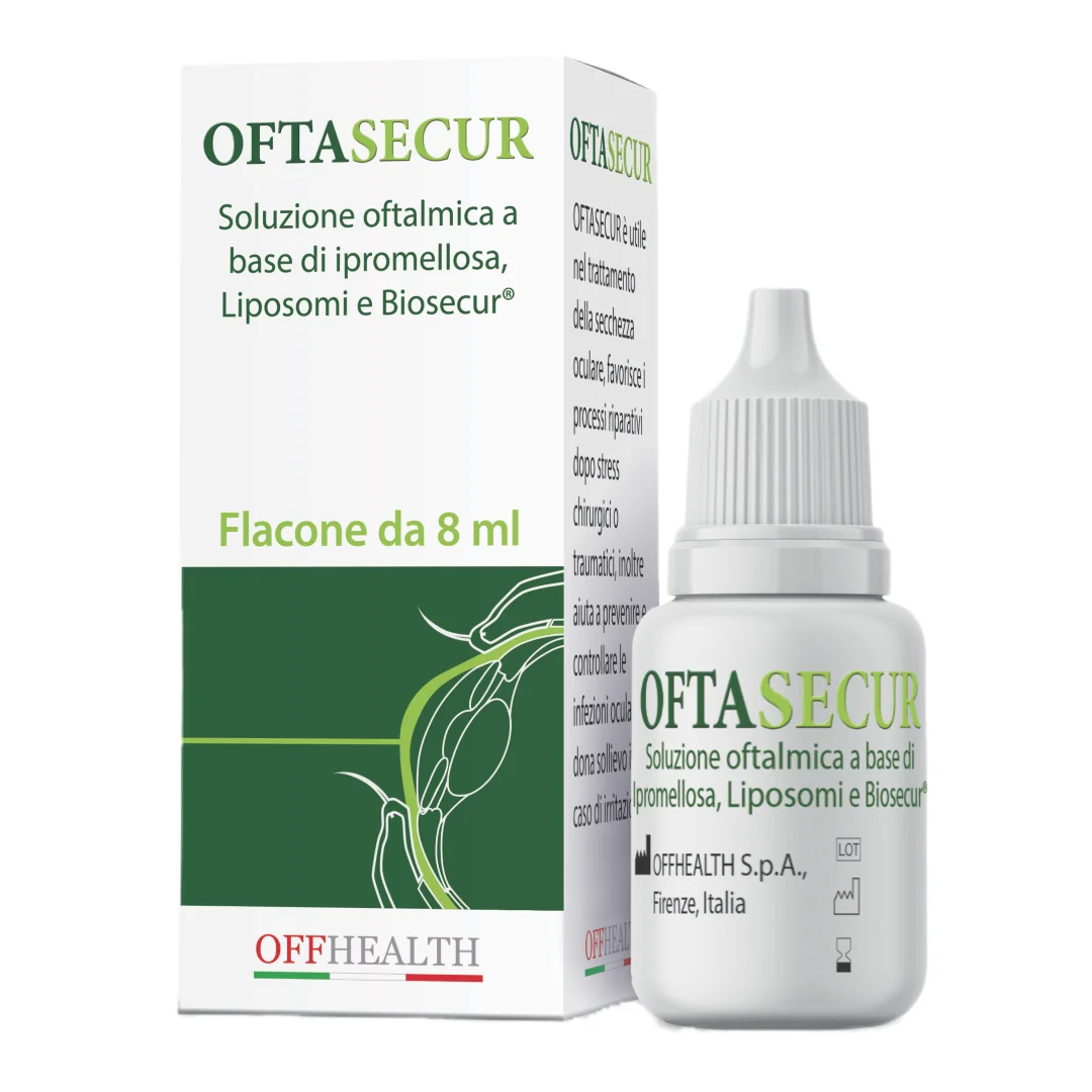 Solutie Oftalmica Lubrifianta Oftasecur, 8 Ml, Inocare Pharm