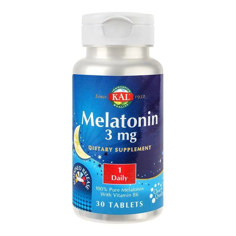 Secom Melatonin 3mg, 30 Tablete Cu Eliberare Prelungita