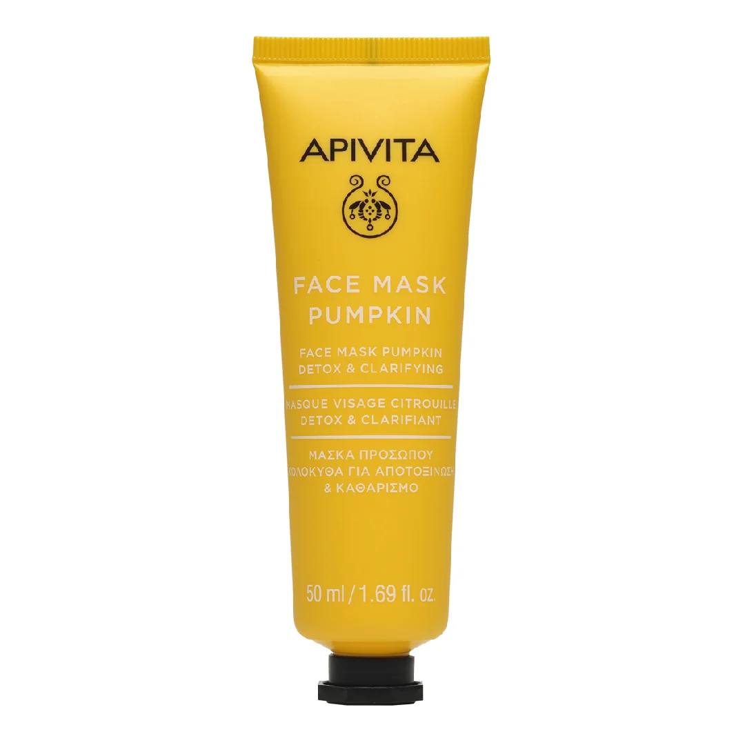 Masca Detox Cu Extract De Dovleac, 50 Ml, Apivita
