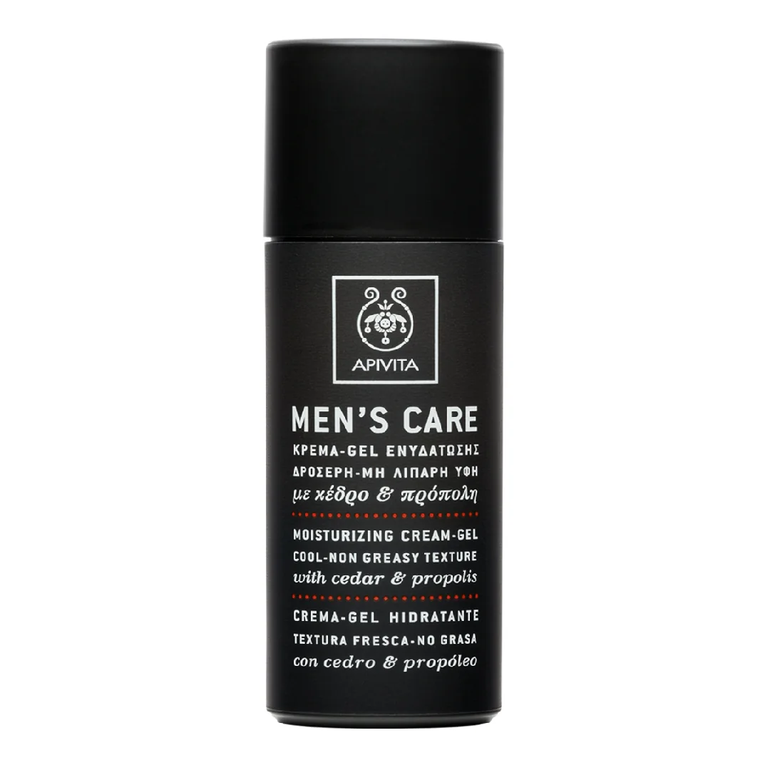 Crema Hidratanta Lejera Pentru Barbati, 50 Ml, Apivita