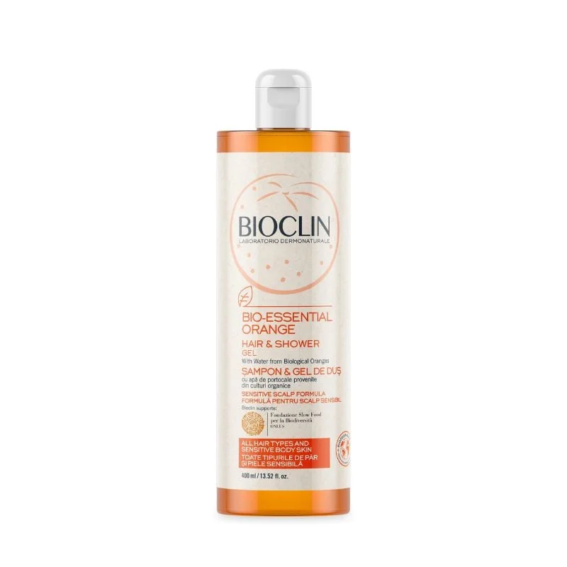 Sampon Și Gel De Duș Bio-Orange, 400ml, Bioclin