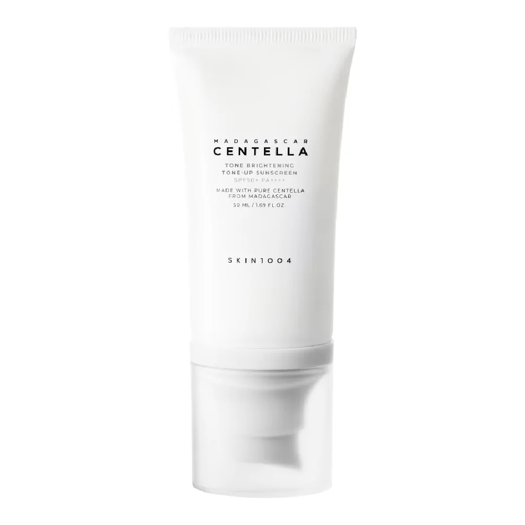 Crema De Fata Tone-Up Cu Protectie Solara SPF50+, PA++++ Tone Brightening Madagascar Centella, 50 Ml, SKIN1004