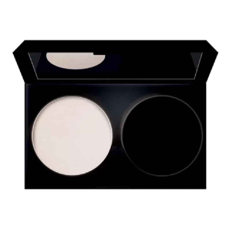 Fard De Ochi Duo, Om1, Ombretti Perfect Look, Alb/Negru, Lovren