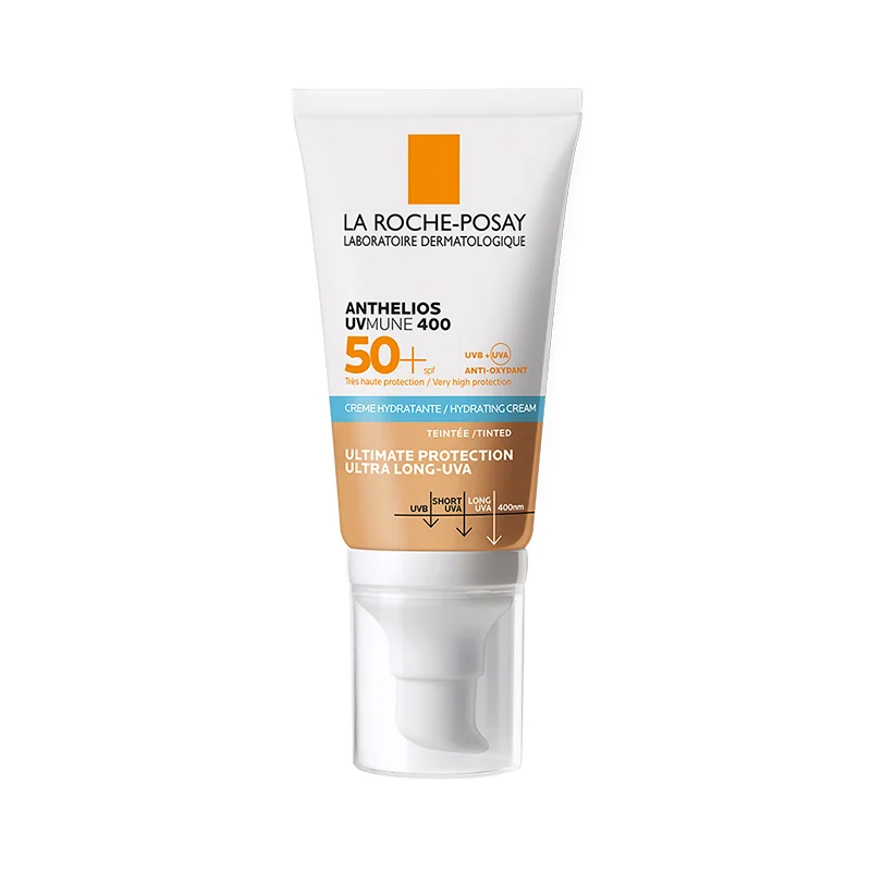 Crema Hidratanta Cu Pigment De Culoare SPF 50+ Anthelios Uv-Mune, 50ml, La Roche-Posay