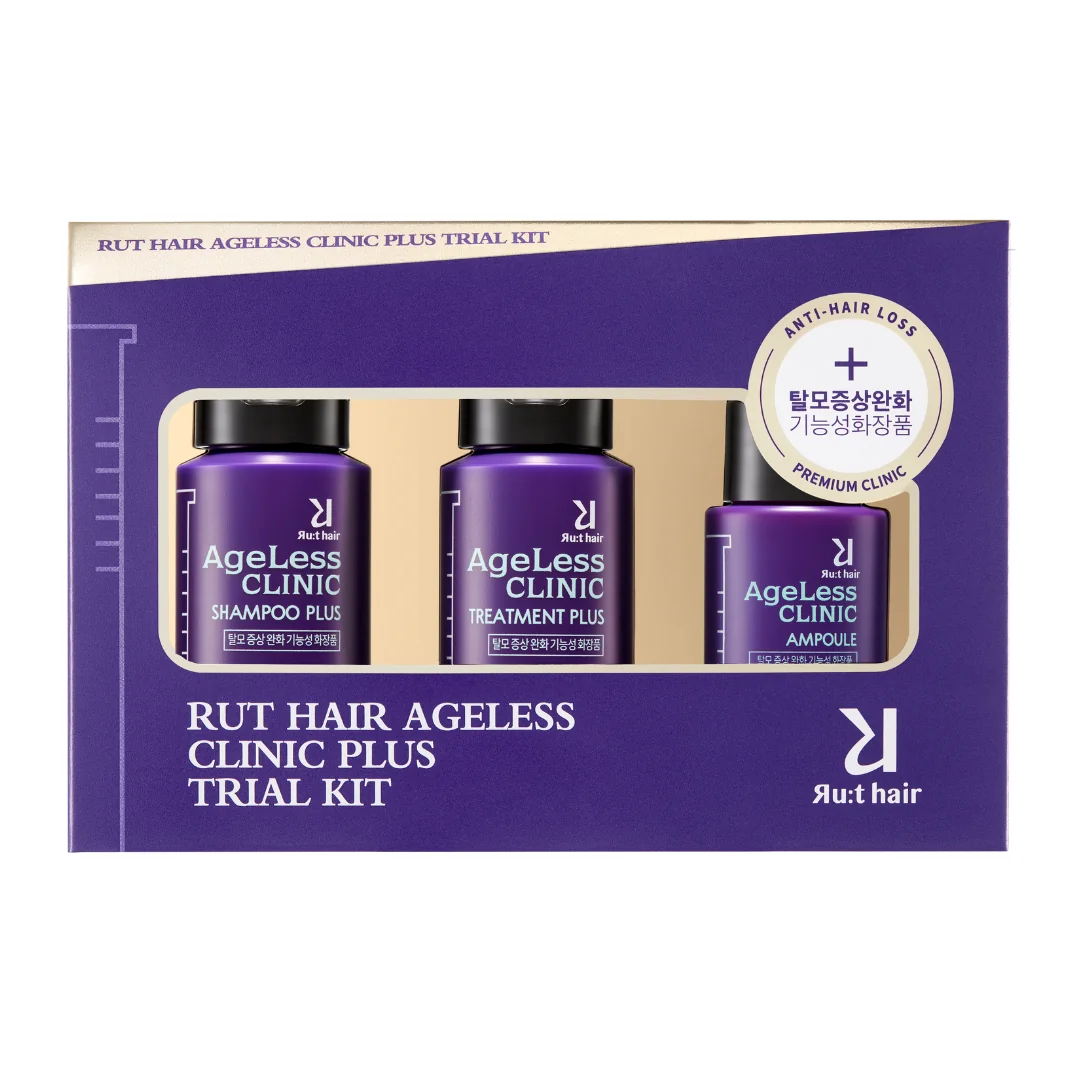 Kit Travel Size Tratament Impotriva Incaruntirii Și Caderii Parului, Ageless Clinic, Rut Hair