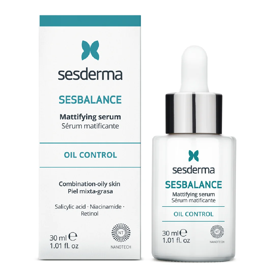Ser Matifiant Pentru Ten Mixt Si Gras Sesbalance, 30 Ml, Sesderma