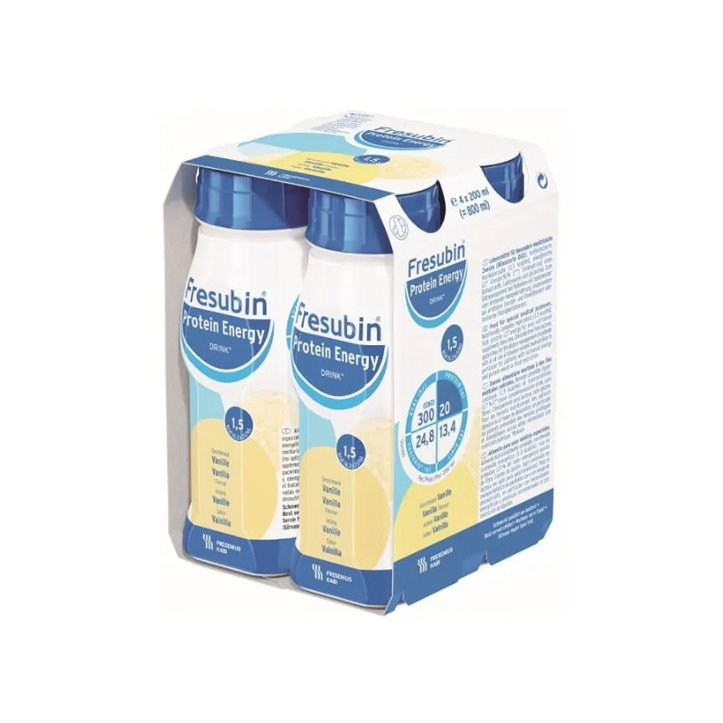 Solutie Nutritiva Orala Fresubin Protein Energy, Vanilie, 4*200ml, FRESENIUS KABI