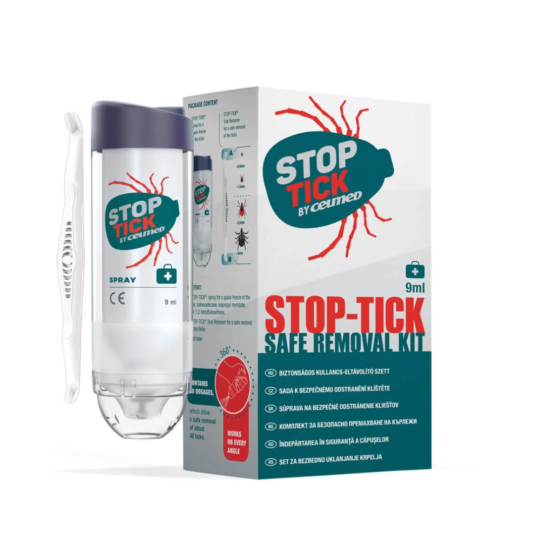 Stop Tick Trusă Scoatere Căpușe, 9 Ml
