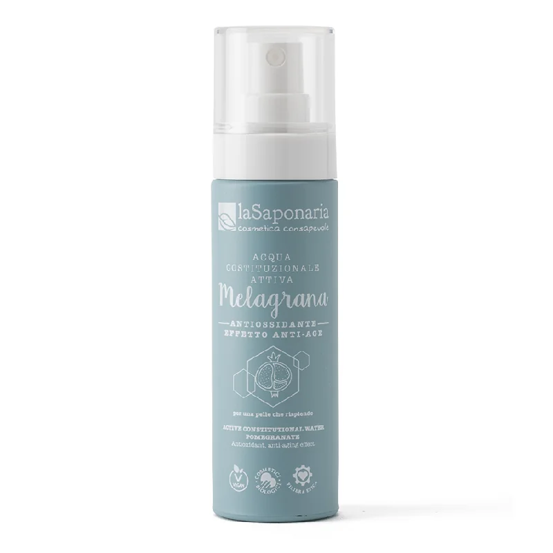 Toner Antioxidant Efect Anti-Îmbătrânire Cu Apă Activă Melagrana, 50ml, La Saponaria