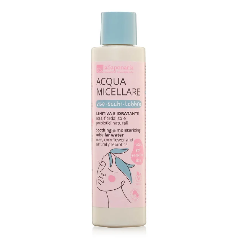Apa Micelara Cu Trandafir, Floare De Colt Si Prebiotice, 200 Ml, La Saponaria