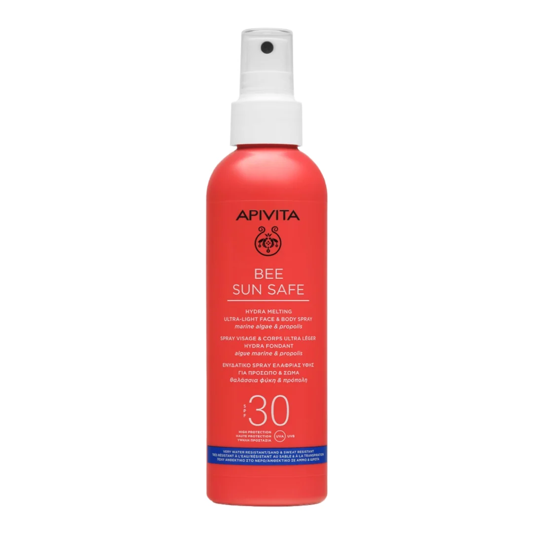 Spray Protectie Solara Corp Si Ten Spf30 Bee Sun Safe, 200 Ml, Apivita