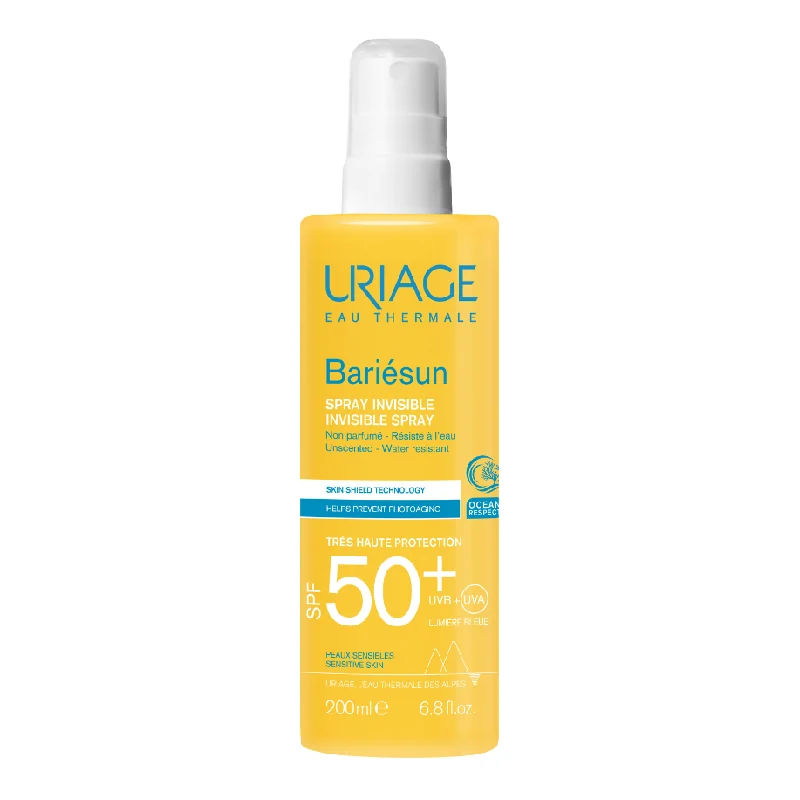 Spray Invizibil Fara Parfum Pentru Protectie Solara Bariesun, SPF 50+, 200 ML, Uriage