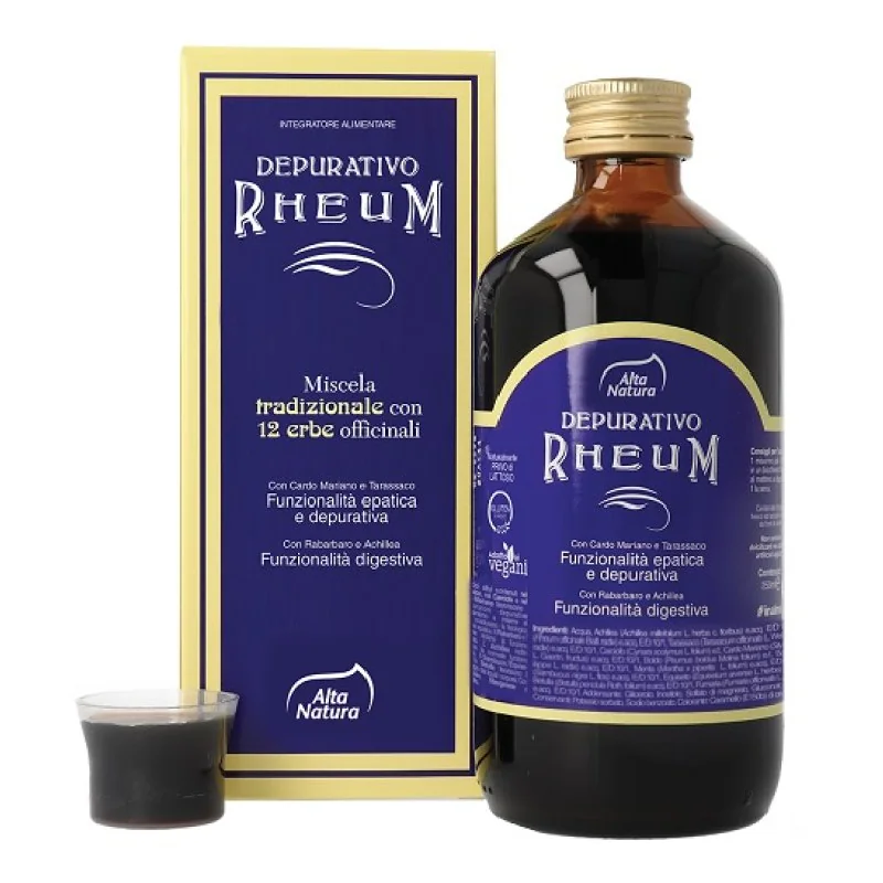 Depurativo Rheum, 250 Ml, Alta Natura