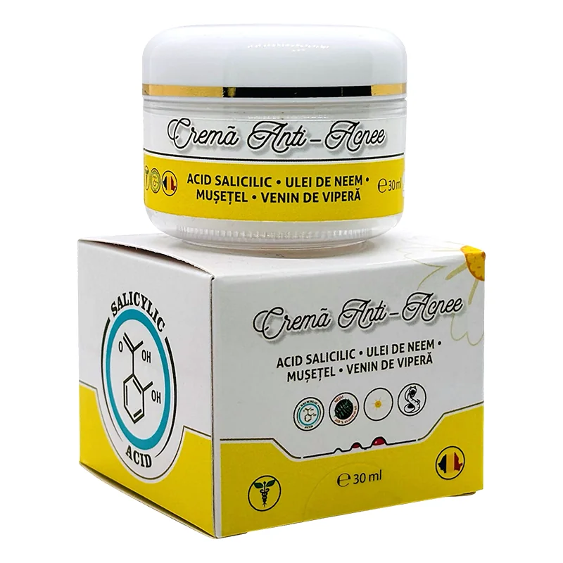 Crema Anti-Acnee Cu Venin De Vipera, 30 Ml, Kasuf