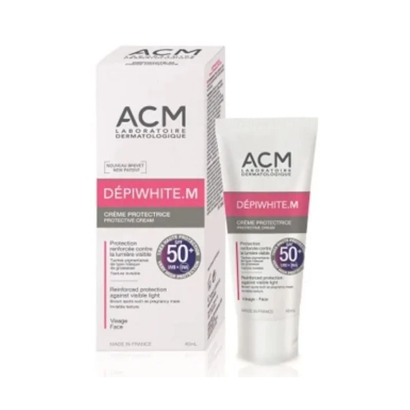 Crema Pentru Protectie Solara Depiwhite M, SPF 50+, 40 Ml, Acm