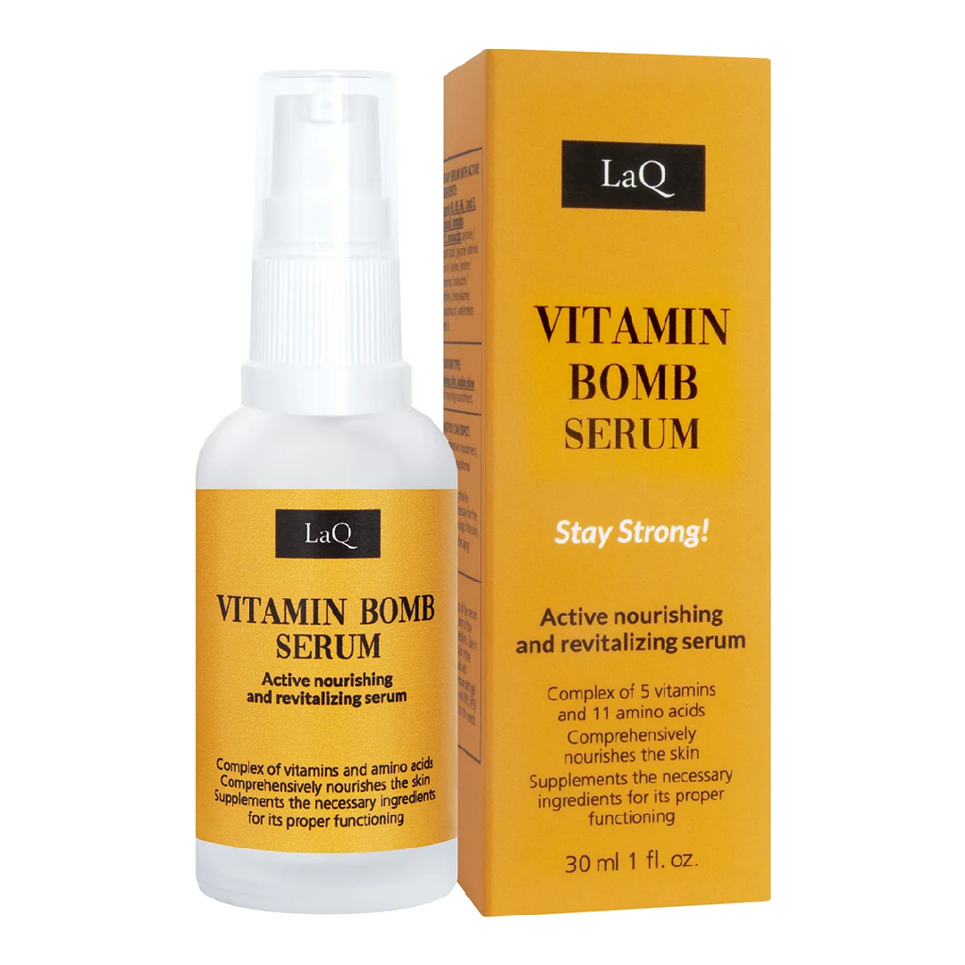 Serum Pentru Fata Revitalizant Vitamin Bomb, 30 Ml, Laq