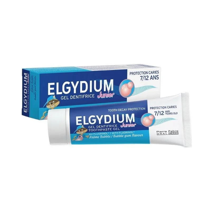 Elgydium Pasta Junior Bubble 7-12 Ani, 50 Ml
