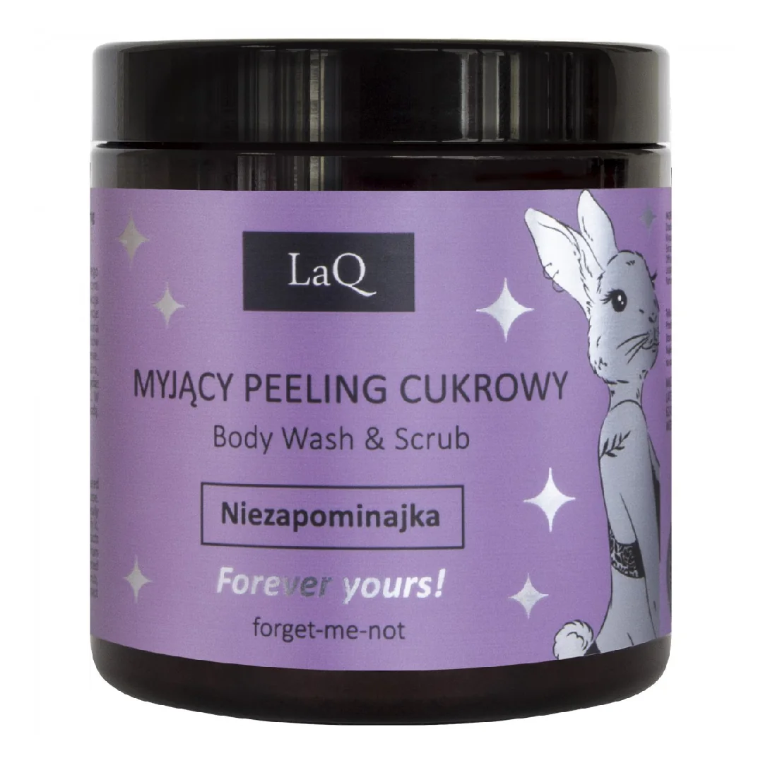 Gel De Dus Si Peeling Floare De Nu-Ma-Uita, 220G, Laq