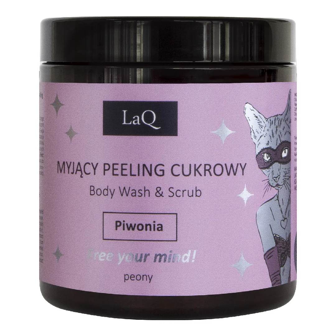 Gel De Dus Și Peeling Bujor, 220G, LaQ