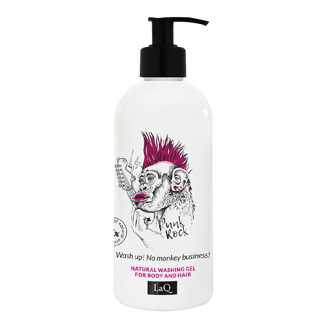 Gel De Dus Și Șampon Monkey, 300Ml, LaQ