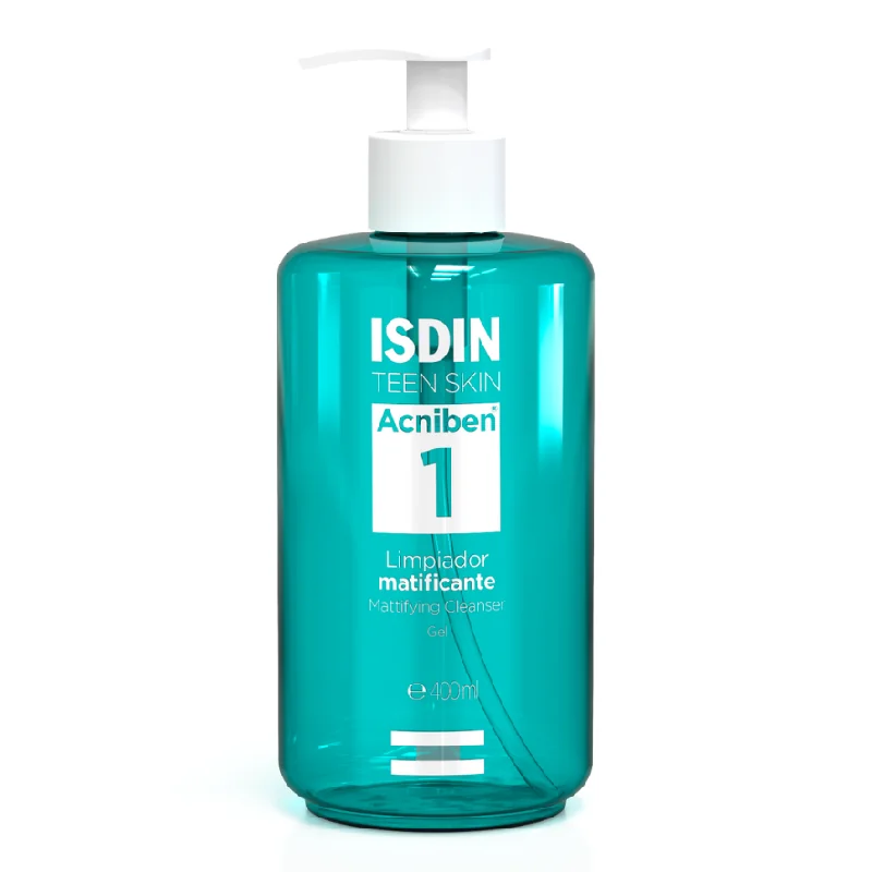Gel De Curatare Matifiant Acniben, 400 Ml, Isdin