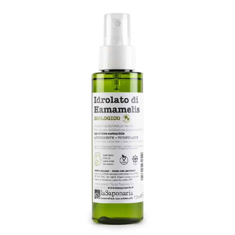 Hidrolat Bio Decongestionant De Hamamelis, 100 Ml, La Saponaria