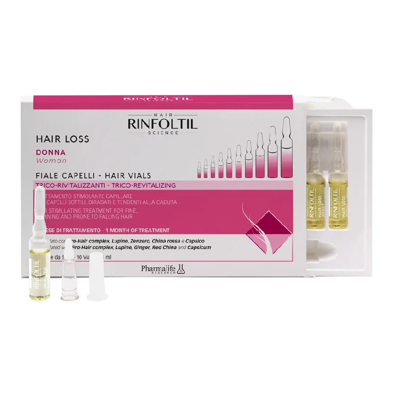 Fiole Impotriva Caderii Parului Pentru Femei, 10*5 Ml, Rinfoltil