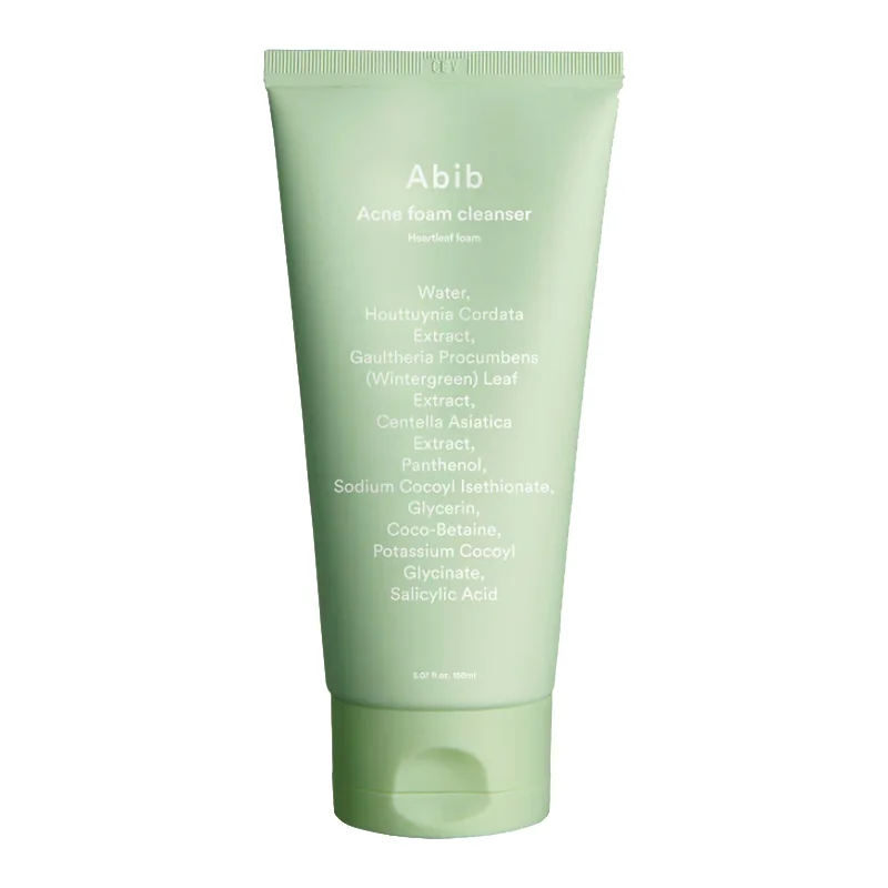Spuma De Curatare Cu Extract De Plante Si Acid Salicilic, 150 Ml, Abib